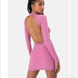 Adika Open Back Mini Dress